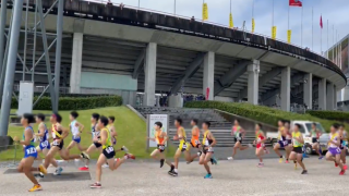 富山県中学校駅伝徒競走大会に出場しました